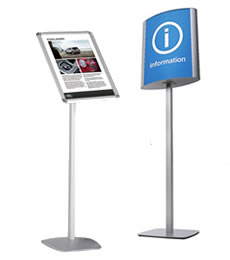 INFORMATION DISPLAY STANDS